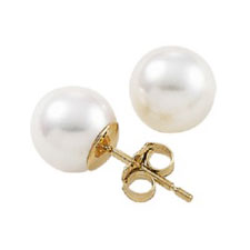 pearl earrings